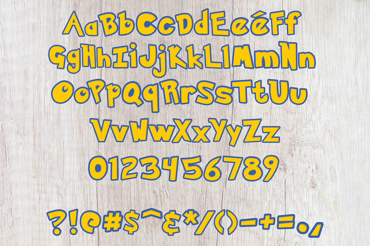 Pokemon Alphabet Letters in Graphics - product preview 8