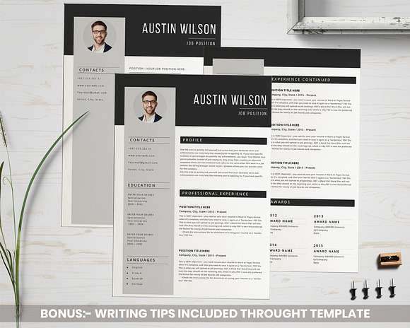 Resume/ CV in Resume Templates - product preview 4