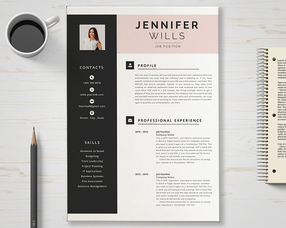Resume Template in Resume Templates - product preview 5