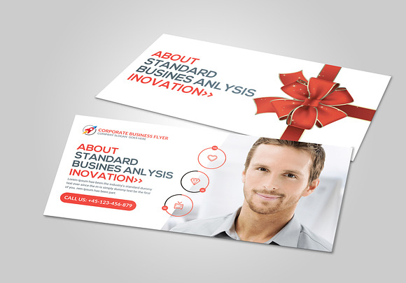 05 Multi Use Business Gift Vouchers in Card Templates - product preview 4