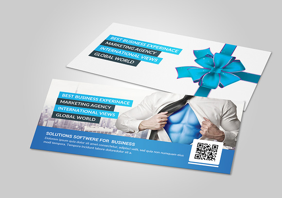 05 Multi Use Business Gift Vouchers in Card Templates - product preview 6