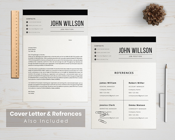 Curriculum Vitae Template in Resume Templates - product preview 3