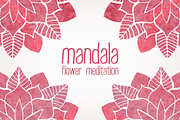Mandala. FLower Meditation