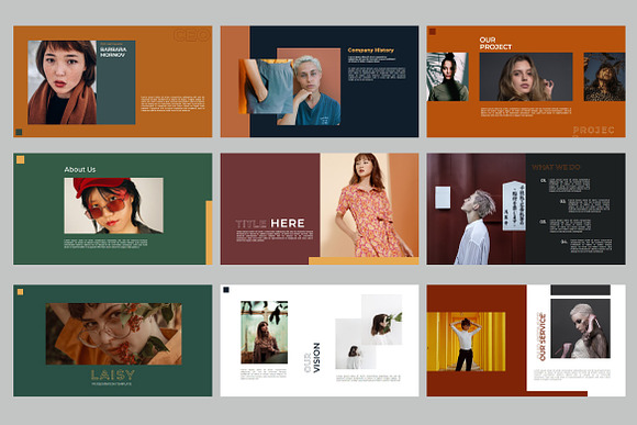 Laisy Fashion - Keynote Template in Keynote Templates - product preview 2