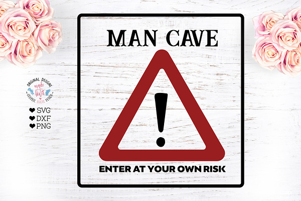 Man Cave Cut File