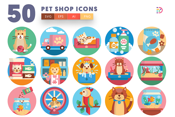 Pet Shop Icons