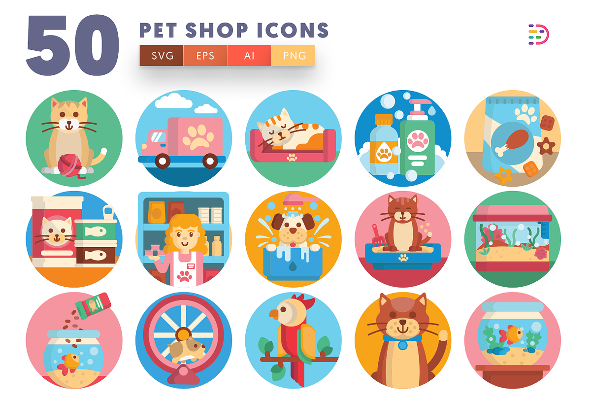 Pet Shop Icons in Icons - product preview 8