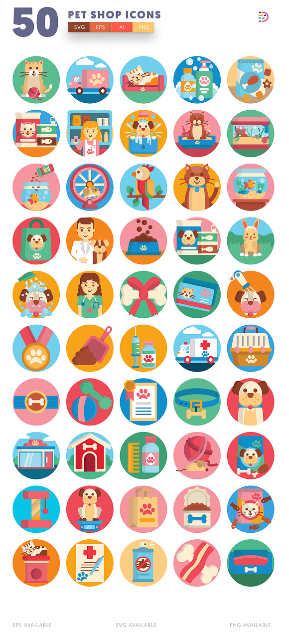 Pet Shop Icons in Icons - product preview 1