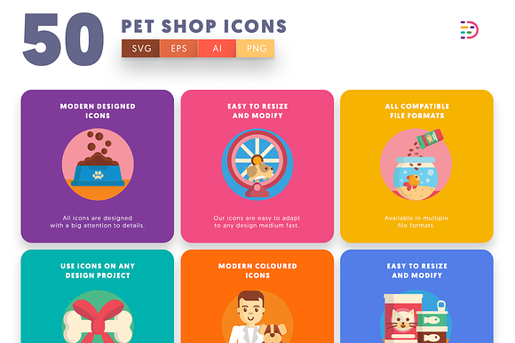 Pet Shop Icons in Icons - product preview 5