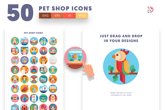 Pet Shop Icons in Icons - product preview 6