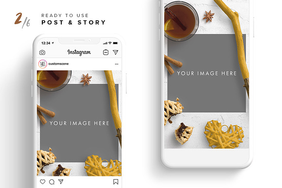 Hygge Scene Creator for Instagram in Instagram Templates - product preview 6