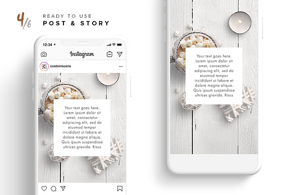 Hygge Scene Creator for Instagram in Instagram Templates - product preview 8