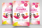 Beauty Cosmetics Product Flyer