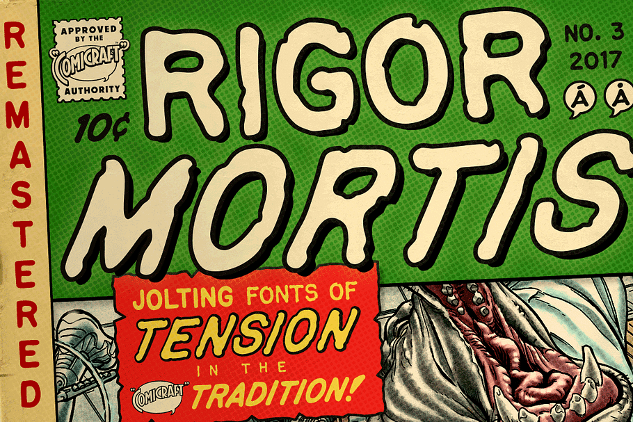 Rigor Mortis in Sans-Serif Fonts - product preview 8