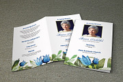 8 Page Funeral Booklet - V228