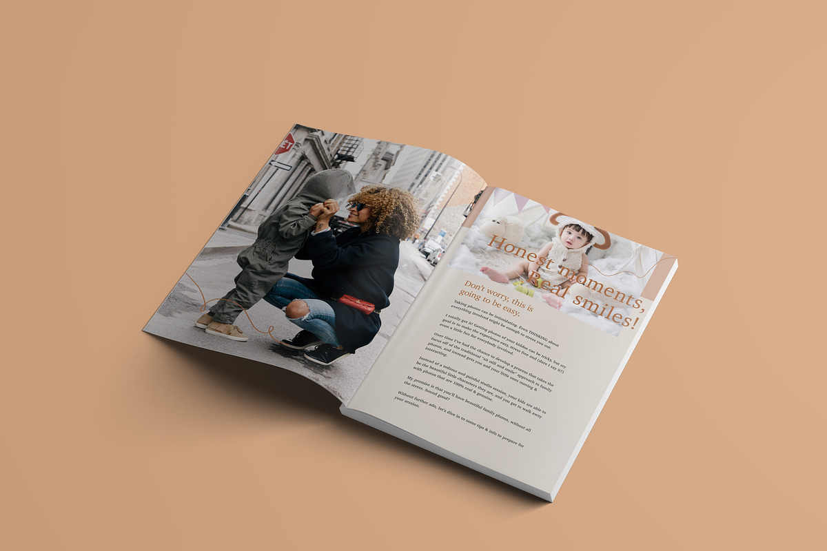 Family Photography Client Magazine in Magazine Templates - product preview 8