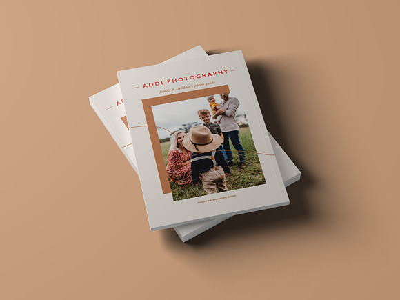 Family Photography Client Magazine in Magazine Templates - product preview 1