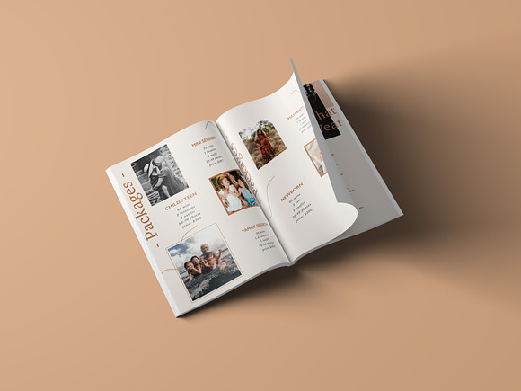Family Photography Client Magazine in Magazine Templates - product preview 4