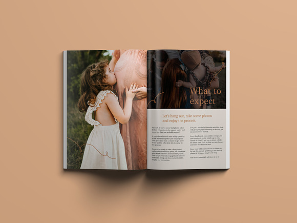 Family Photography Client Magazine in Magazine Templates - product preview 5