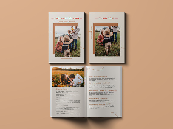 Family Photography Client Magazine in Magazine Templates - product preview 9