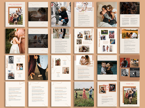Family Photography Client Magazine in Magazine Templates - product preview 10