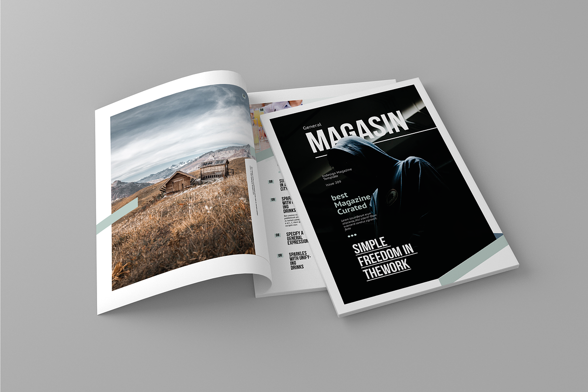 Magasin - Magazine Template in Magazine Templates - product preview 8