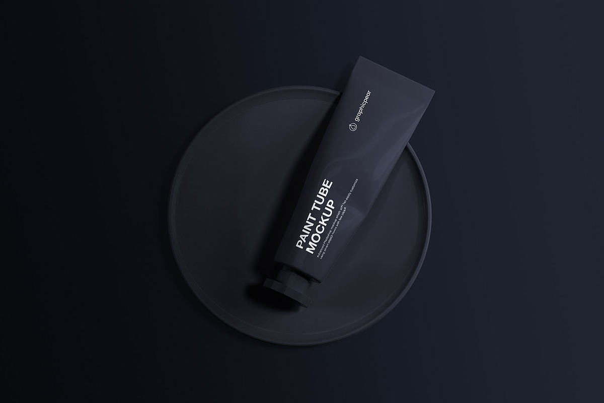 Paint Tube Mockup in Product Mockups - product preview 8