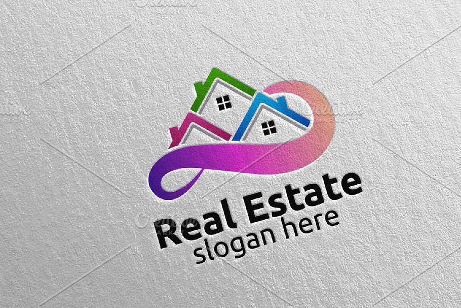 Real Estate Infinity Logo Design 41 in Logo Templates - product preview 8