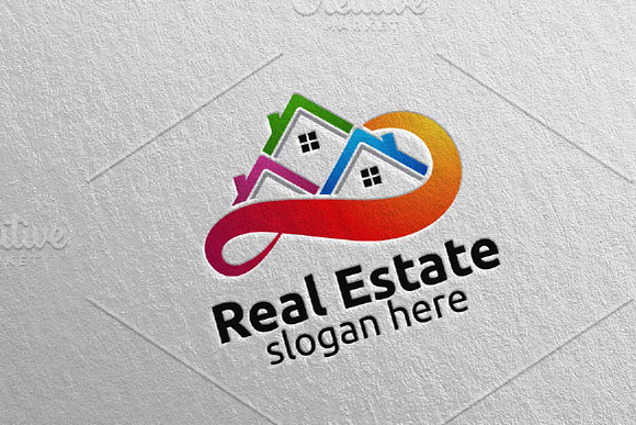 Real Estate Infinity Logo Design 41 in Logo Templates - product preview 1