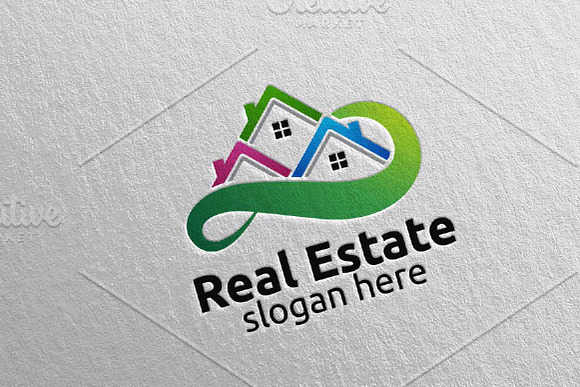 Real Estate Infinity Logo Design 41 in Logo Templates - product preview 2