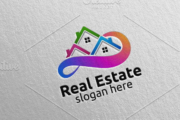 Real Estate Infinity Logo Design 41 in Logo Templates - product preview 3