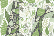 Vector Green Forest Collection