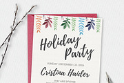 Winter Holiday Party Flyer
