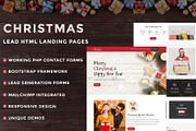 Christmas - Landing Page Template