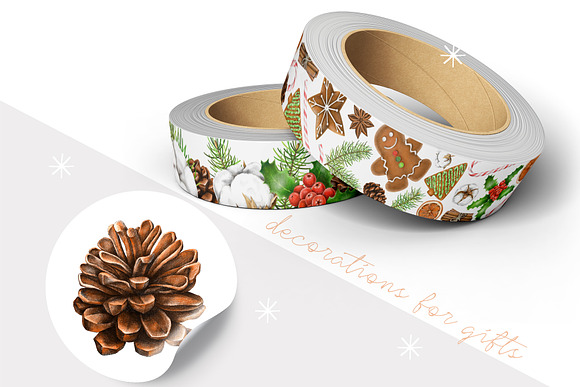 Taste of Winter - Christmas set in Illustrations - product preview 7