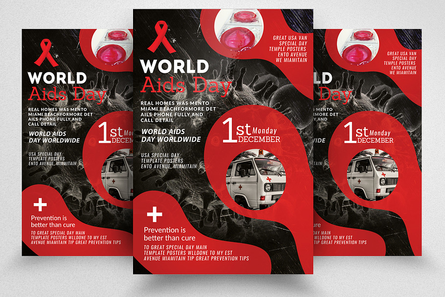 World Aids Day Awareness Flyer