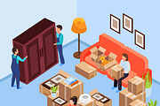 Relocation service background
