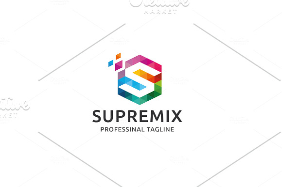 Supremix Letter S Logo in Logo Templates - product preview 2