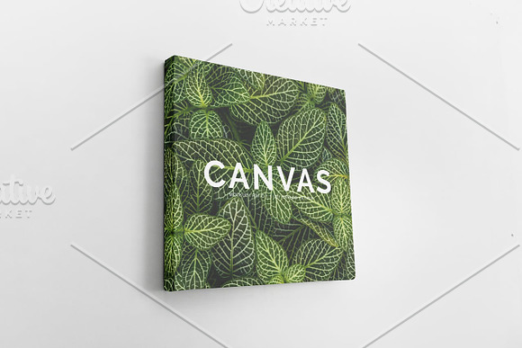 Square Canvas Ratio 1x1 Mockup 04 in Print Mockups - product preview 2