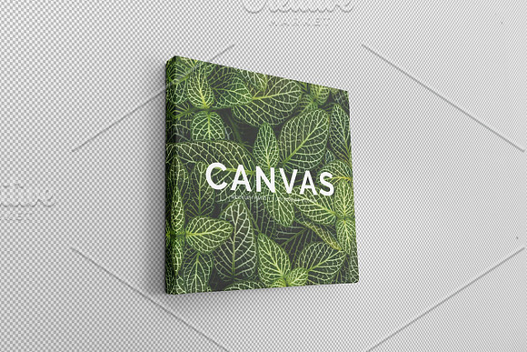 Square Canvas Ratio 1x1 Mockup 04 in Print Mockups - product preview 3