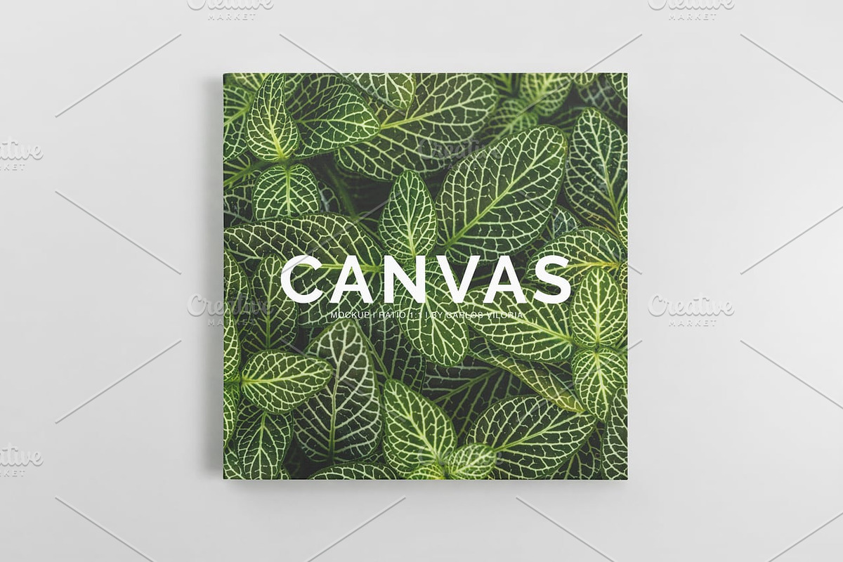 Square Canvas Ratio 1x1 Mockup 05 in Mockup Templates - product preview 8
