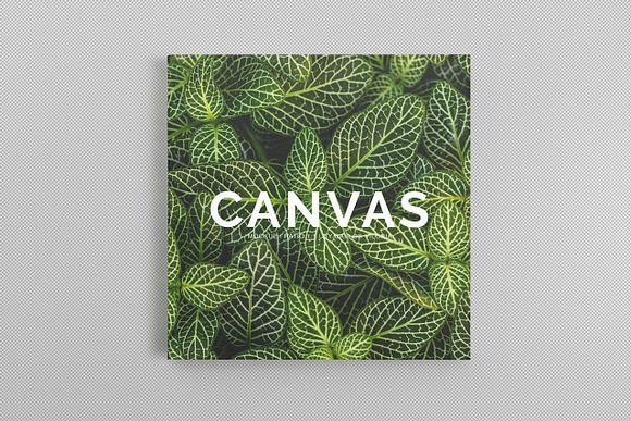 Square Canvas Ratio 1x1 Mockup 05 in Mockup Templates - product preview 2