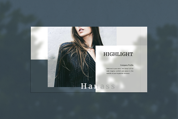 Hanassi Creative Keynote Template in Keynote Templates - product preview 4