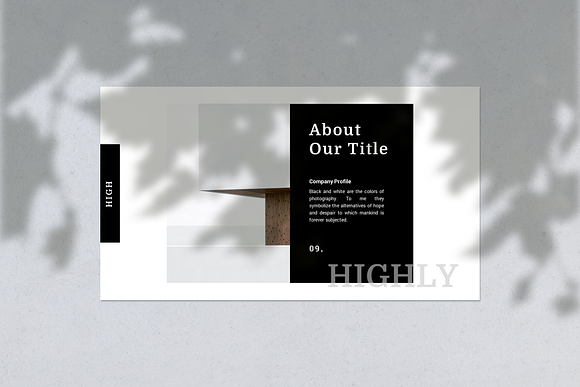 High Creative Keynote Template in Keynote Templates - product preview 3