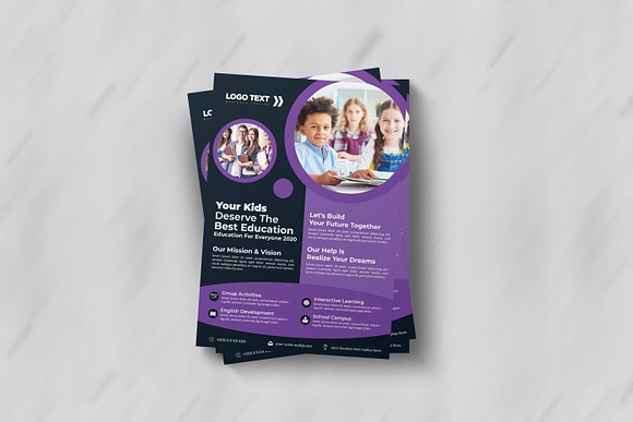 Education Flyer in Flyer Templates - product preview 5