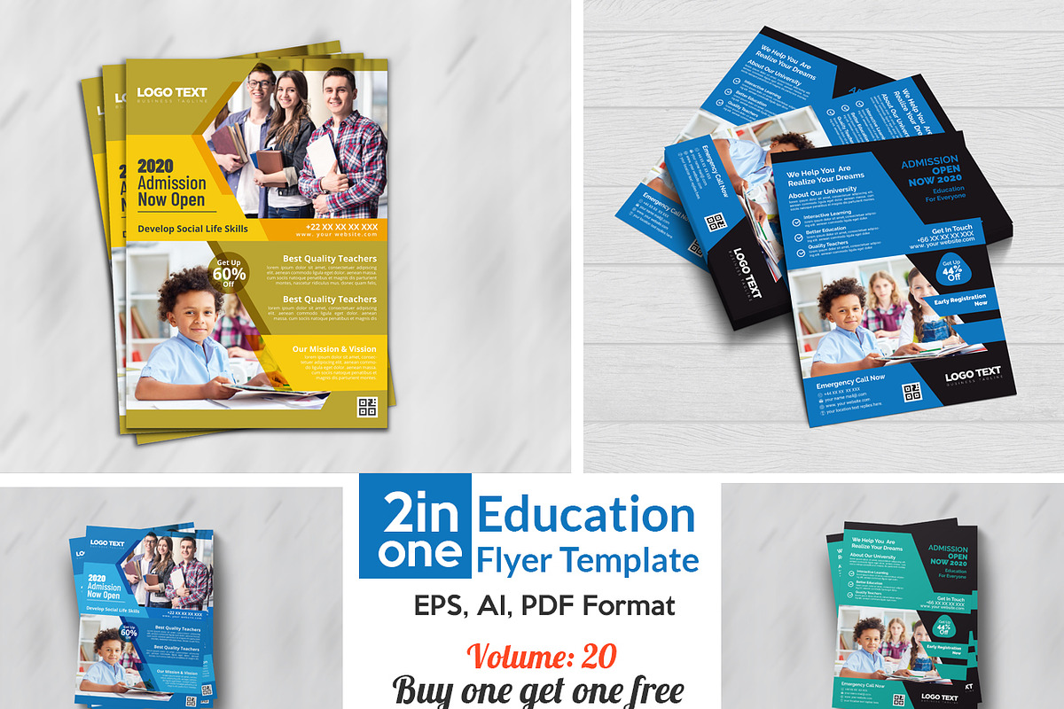 Education Flyers in Flyer Templates - product preview 8