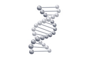 Illustration of DNA molecules