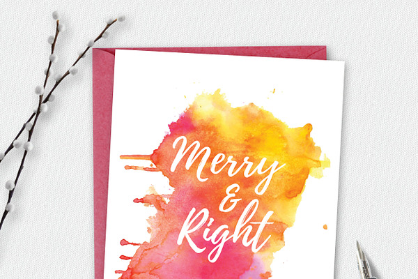 Christmas Party Card Template