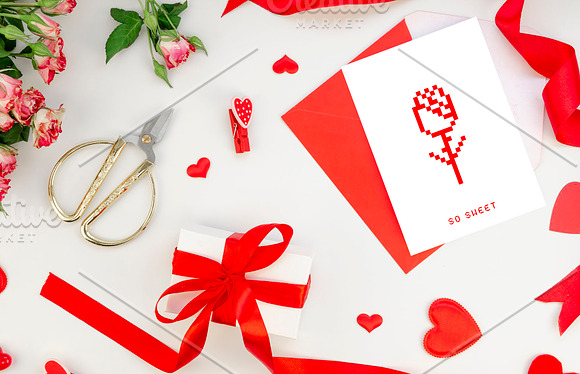 Pixel Font and Valentines Day Pack in Display Fonts - product preview 5