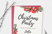 Christmas Party Invitation Card